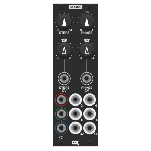 LZX Industries Stairs Eurorack Visual Waveshaper and VCA Module