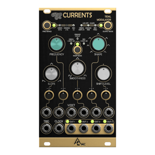 After Later Audio Currents Eurorack Envelope and LFO Module (Mutable Instruments Tides Clone)
