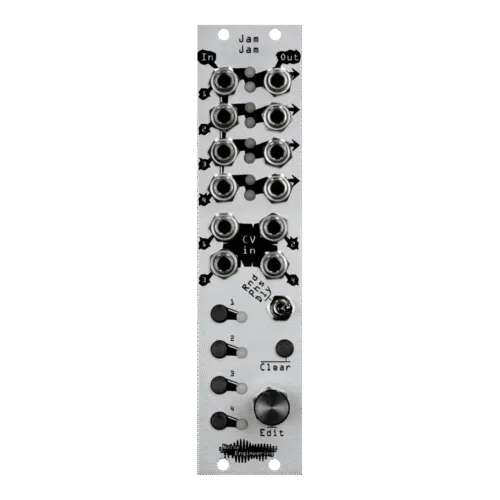 Noise Engineering Jam Jam Eurorack Quad Gate and Trigger Processor Module (Silver)