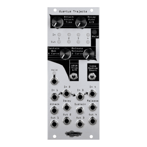 Noise Engineering Quantus Trajecta Eurorack Quad Envelope Module (Silver)