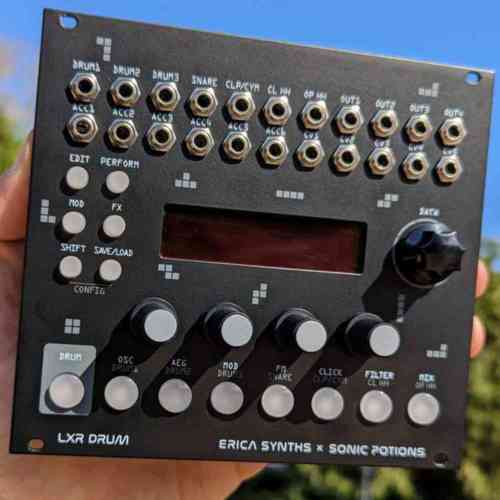 Erica Synths LXR Drum Machine Eurorack Module [B-Stock]