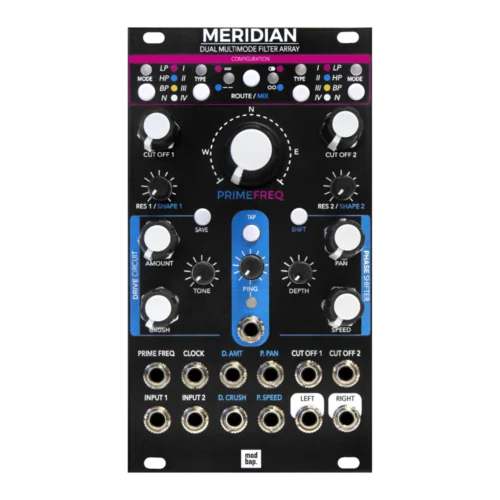 Modbap Meridian Eurorack Dual Multimode Filter Module