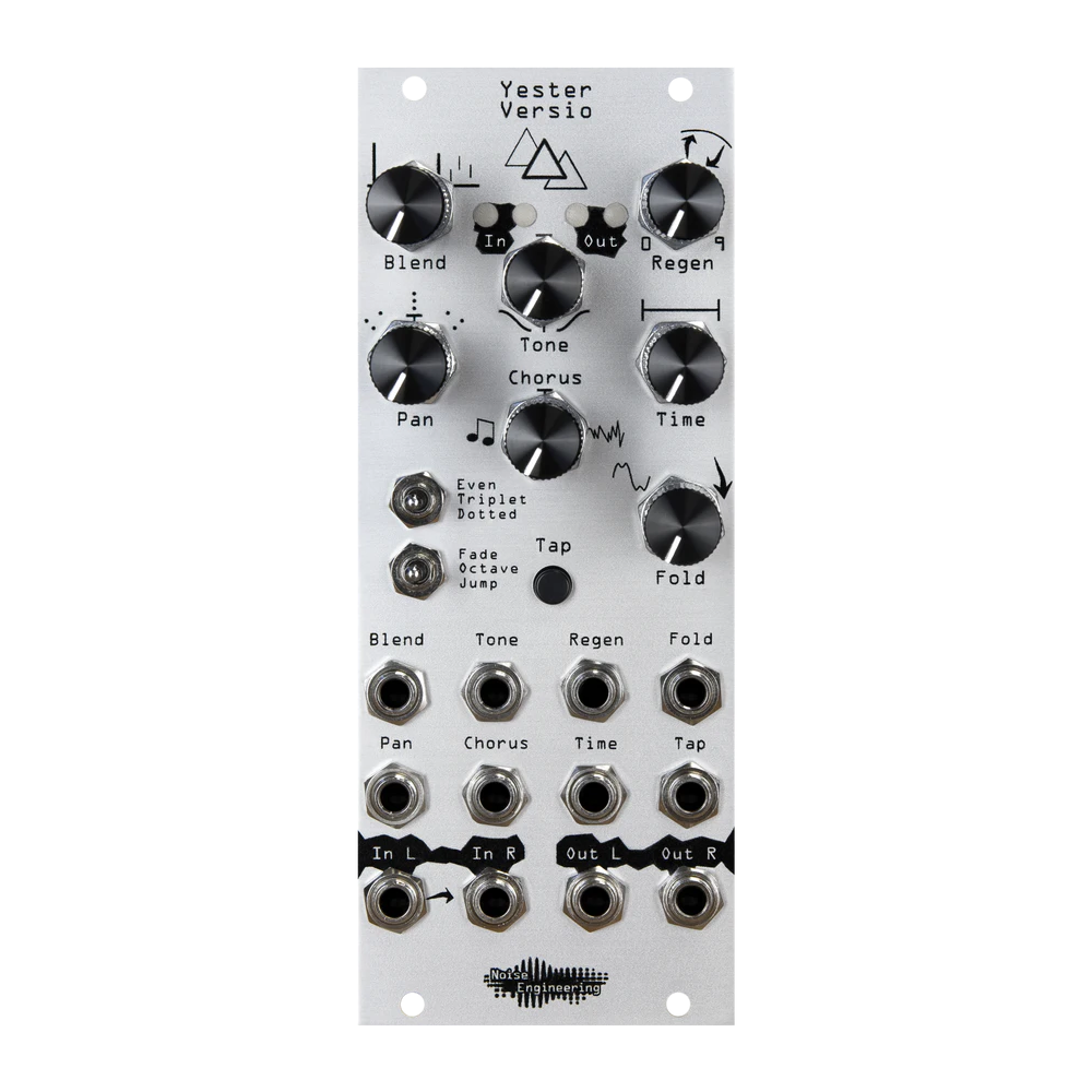Noise Engineering Yester Versio Eurorack Delay and DSP Module (Silver)