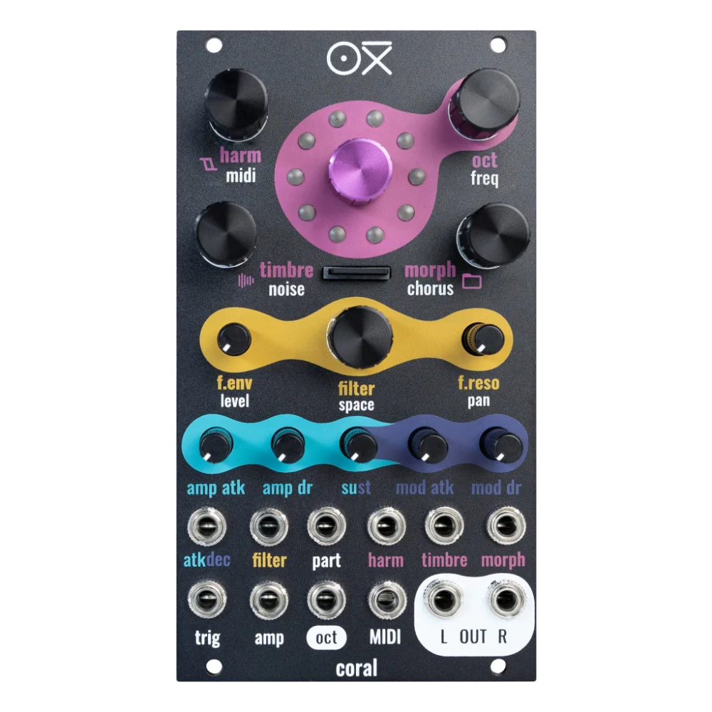 Oxi Instruments Coral Eurorack Polyphonic Multi-Engine Synth Voice Module