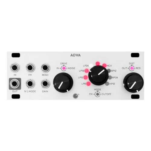 Plum Audio ADVA Eurorack Multimode Acid Filter Module (1U – Silver)