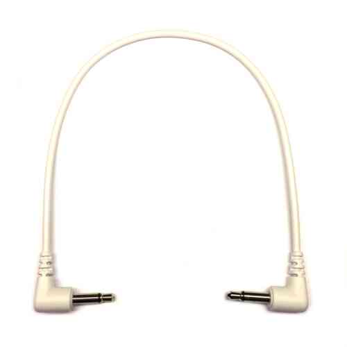 Tendrils Right Angled Eurorack Patch Cable (6 Pack – 20cm – White)