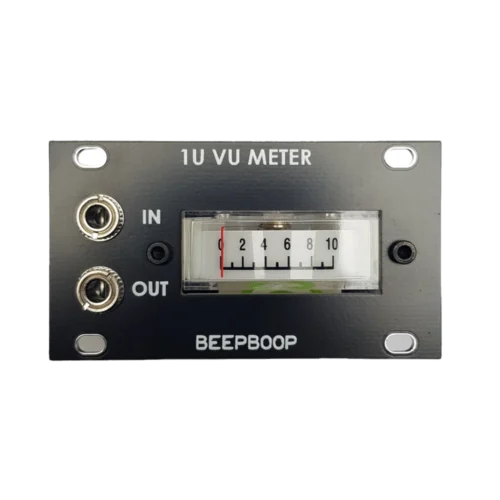BeepBoop Electronics 1U Analogue VU Meter Eurorack Module