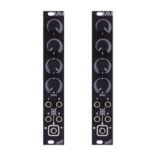 AtoVproject MMx2 Eurorack Matrix Mixer Utility Module (Black)