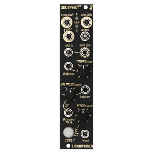 Endorphin.es New Godspeed Eurorack Oscillator Module (Black)