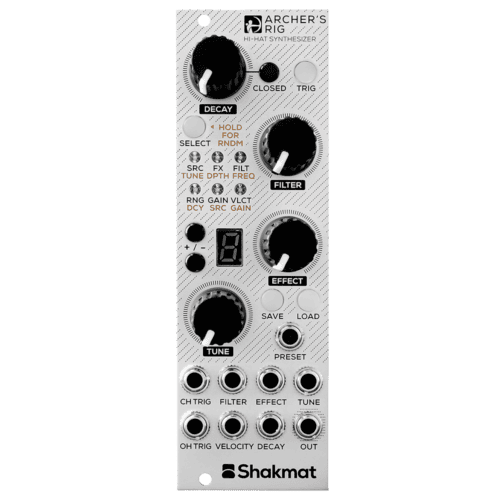 Shakmat Modular Archer’s Rig Eurorack Percussion Synthesiser Module