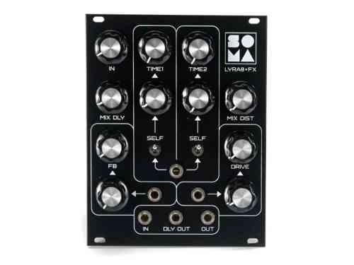 Soma Laboratory Lyra-8 FX Eurorack Delay and Distortion Module (Black)