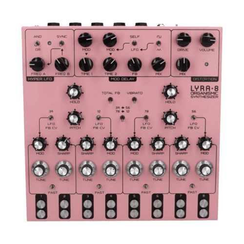 Soma Laboratory Lyra-8 Organismic Analog Synthesizer (Pink)