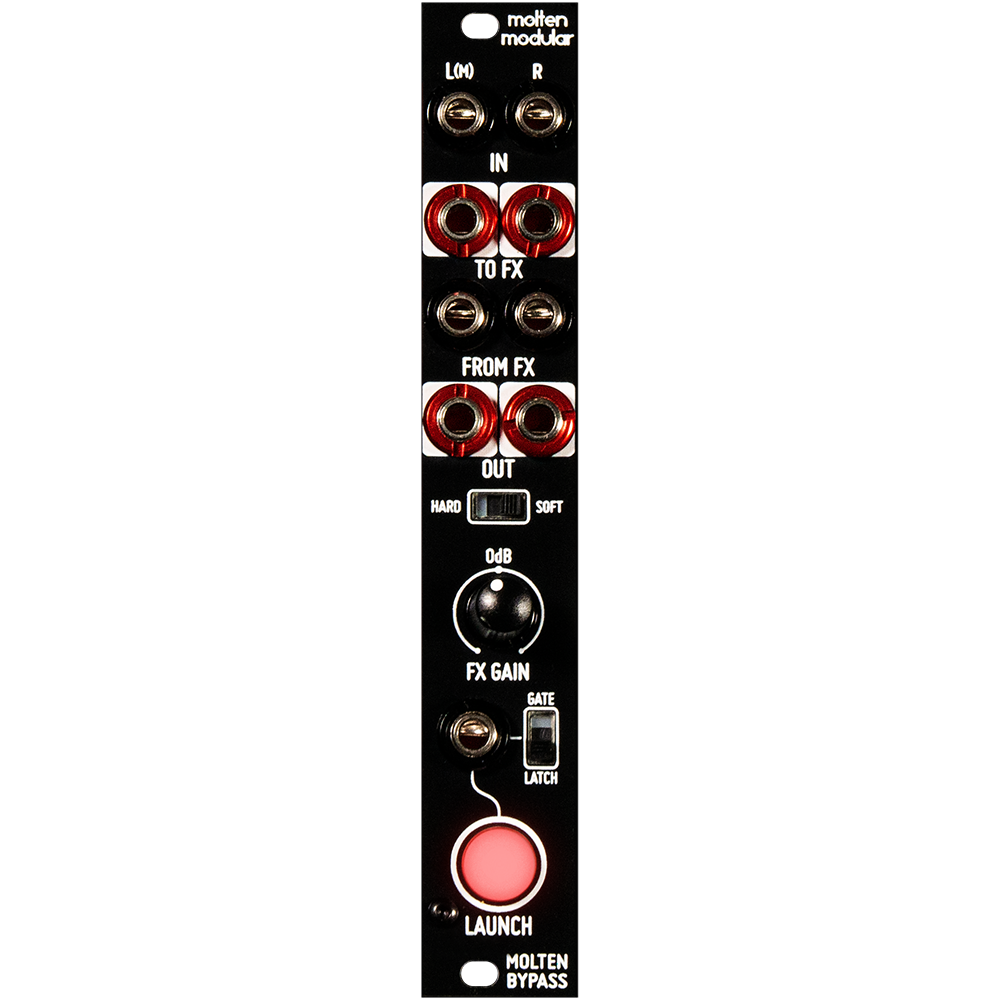 Befaco x Molten Modular Molten Bypass Eurorack Module