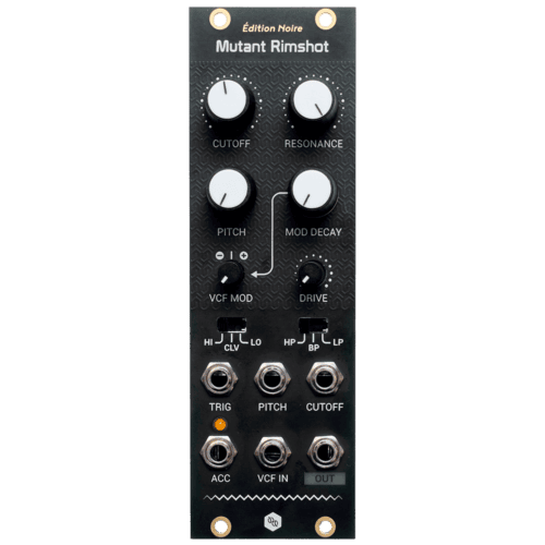 Hexinverter Electronique Mutant Rimshot Eurorack Percussion Synthesis Module