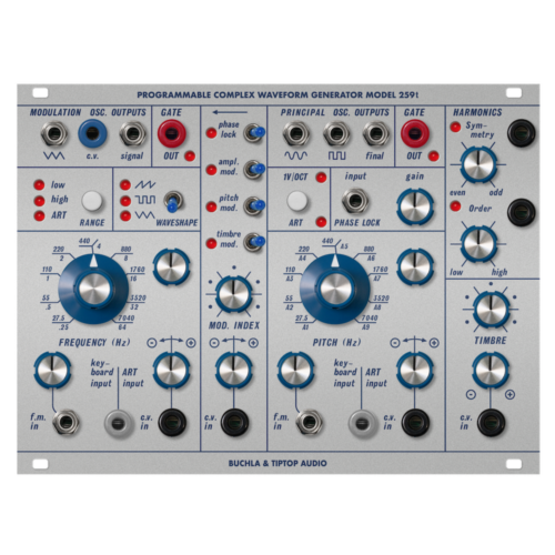 Buchla and TipTop Audio 259t Eurorack Complex Waveform Generator Module