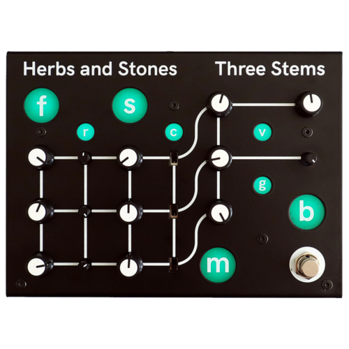 Herbs and Stones Three Stems Desktop Analog Multiband Distortion