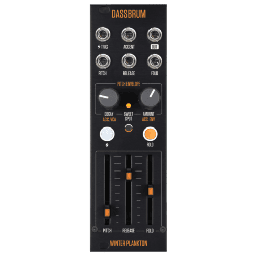 Plankton X Winter Modular DASSBRUM Eurorack Percussion Synth Module