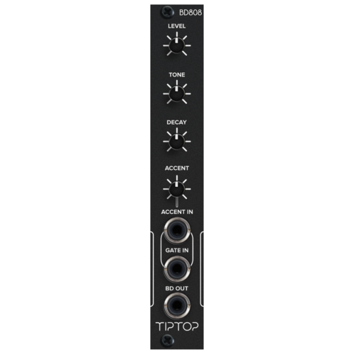 Tiptop Audio BD808 Analogue Bass Drum Eurorack Module (Black)