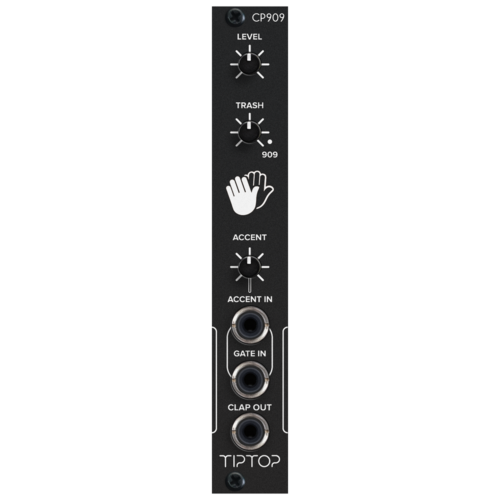 Tiptop Audio CP909 Hand Clap Eurorack Drum Module (Black)