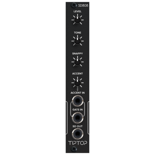 Tiptop Audio SD808 Snare Eurorack Drum Module (Black)