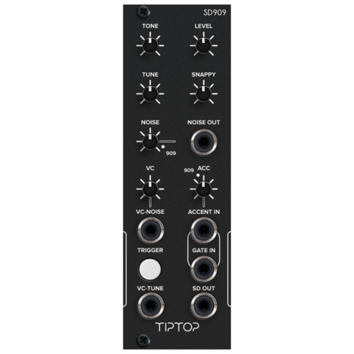 Tiptop Audio SD909 Snare Eurorack Drum Module (Black)