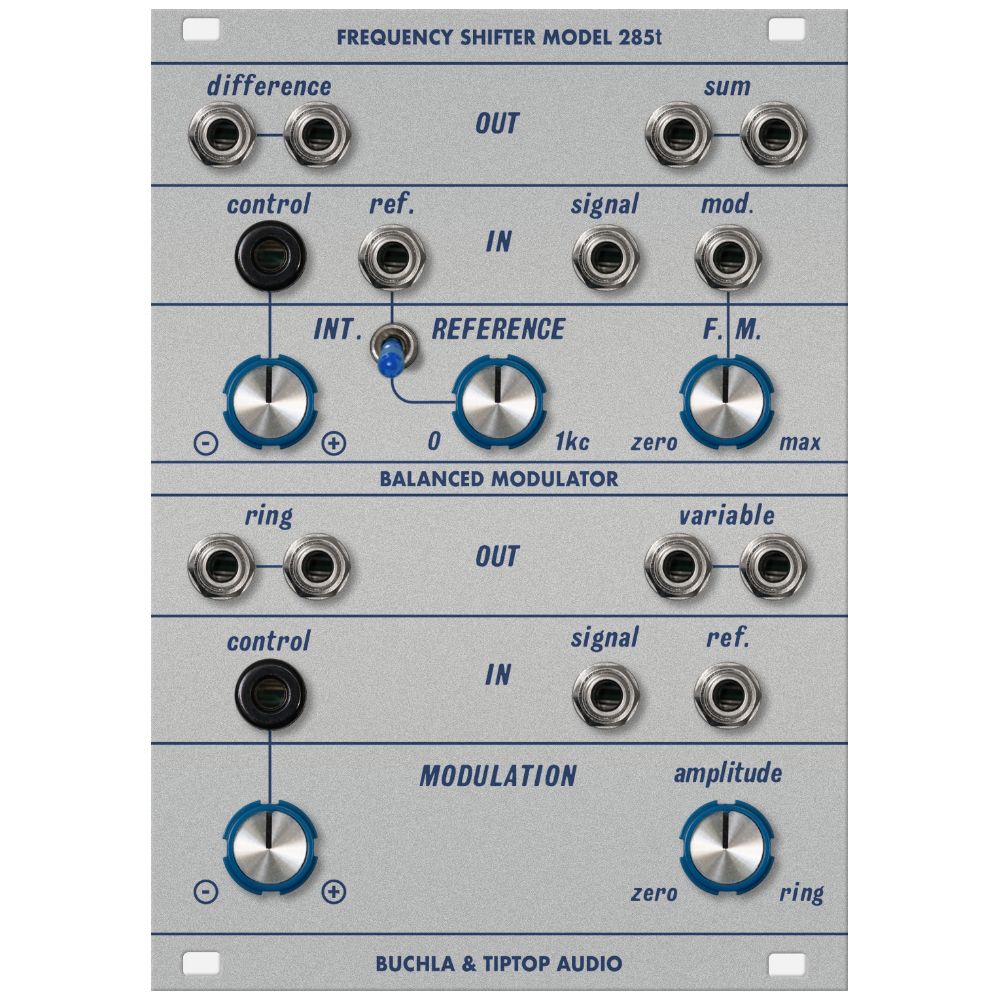 Buchla and TipTop Audio 285t Eurorack Frequency Shifter Module