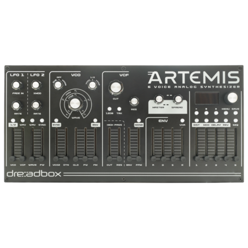 Dreadbox Artemis Desktop 6-Voice Polyphonic Analogue Synthesizer