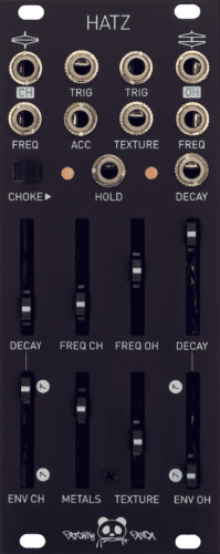 Patching Panda Hatz V3 Eurorack Hi Hat Module (Black)
