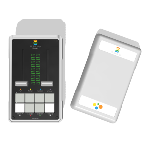 Play All Day PlayFader mnml 2-Channel CV & MIDI Portable Sequencer (Light Grey – Limited Edition)