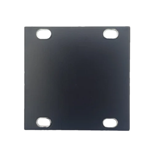 BeepBoop Electronics Eurorack Blank Panel (1U 8hp Black)