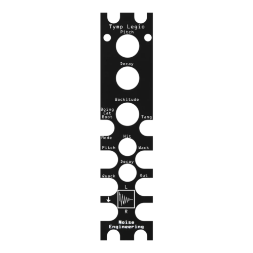 Noise Engineering Tymp Legio Overlay Panel (Black)