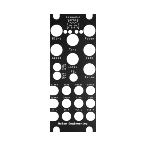 Noise Engineering Desmodus Versio Overlay Panel (Black)