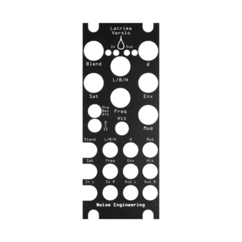 Noise Engineering Lacrima Versio Overlay Panel (Black)