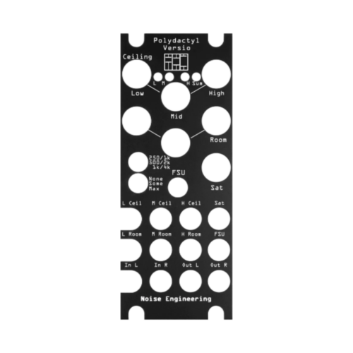 Noise Engineering Polydactyl Versio Overlay Panel (Black)