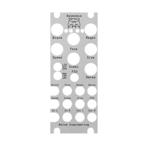 Noise Engineering Desmodus Versio Overlay Panel (Silver)