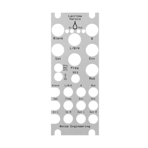 Noise Engineering Lacrima Versio Overlay Panel (Silver)