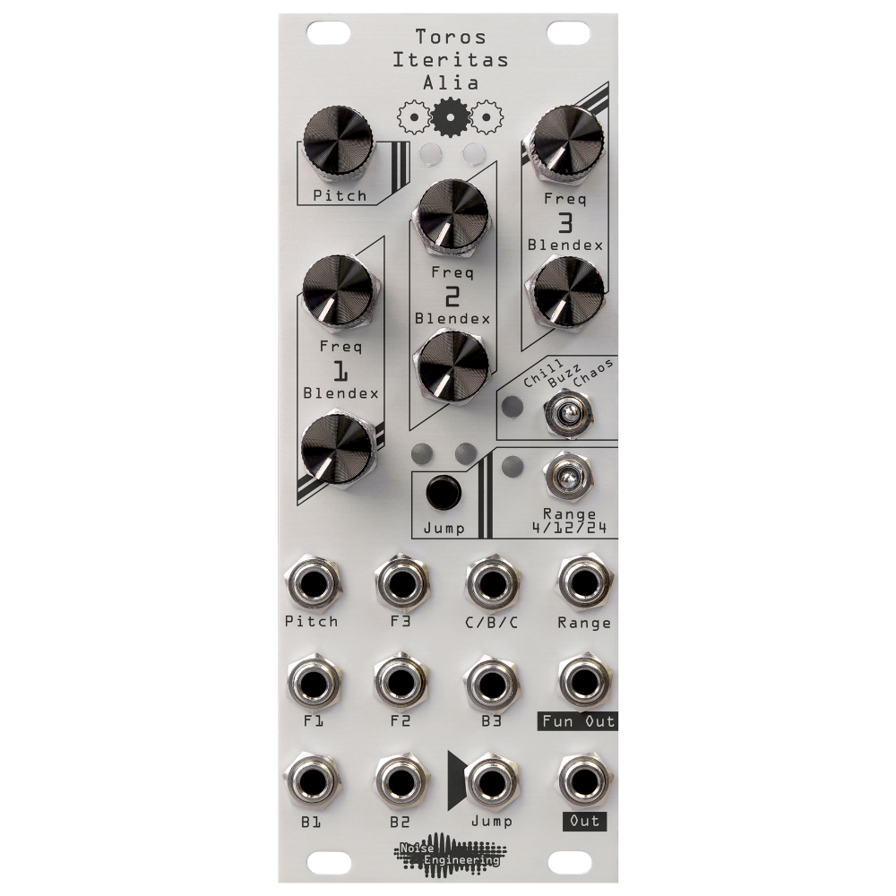 Noise Engineering Toros Iteritas Alia Eurorack Drone Oscillator Module (Silver)