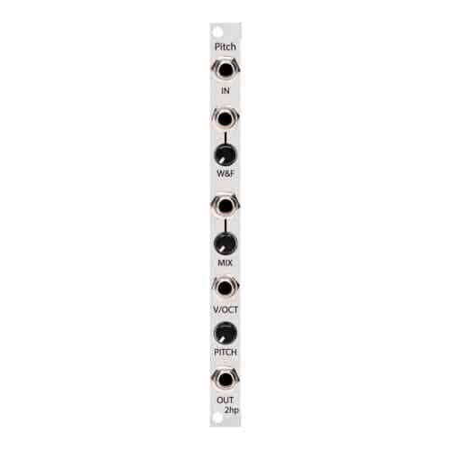 2hp Pitch Time-Domain Pitch Shifter Eurorack Module (Silver)