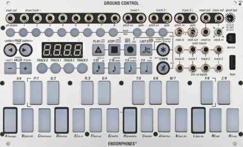 Endorphin.es Ground Control Eurorack Sequencer Module (Silver)