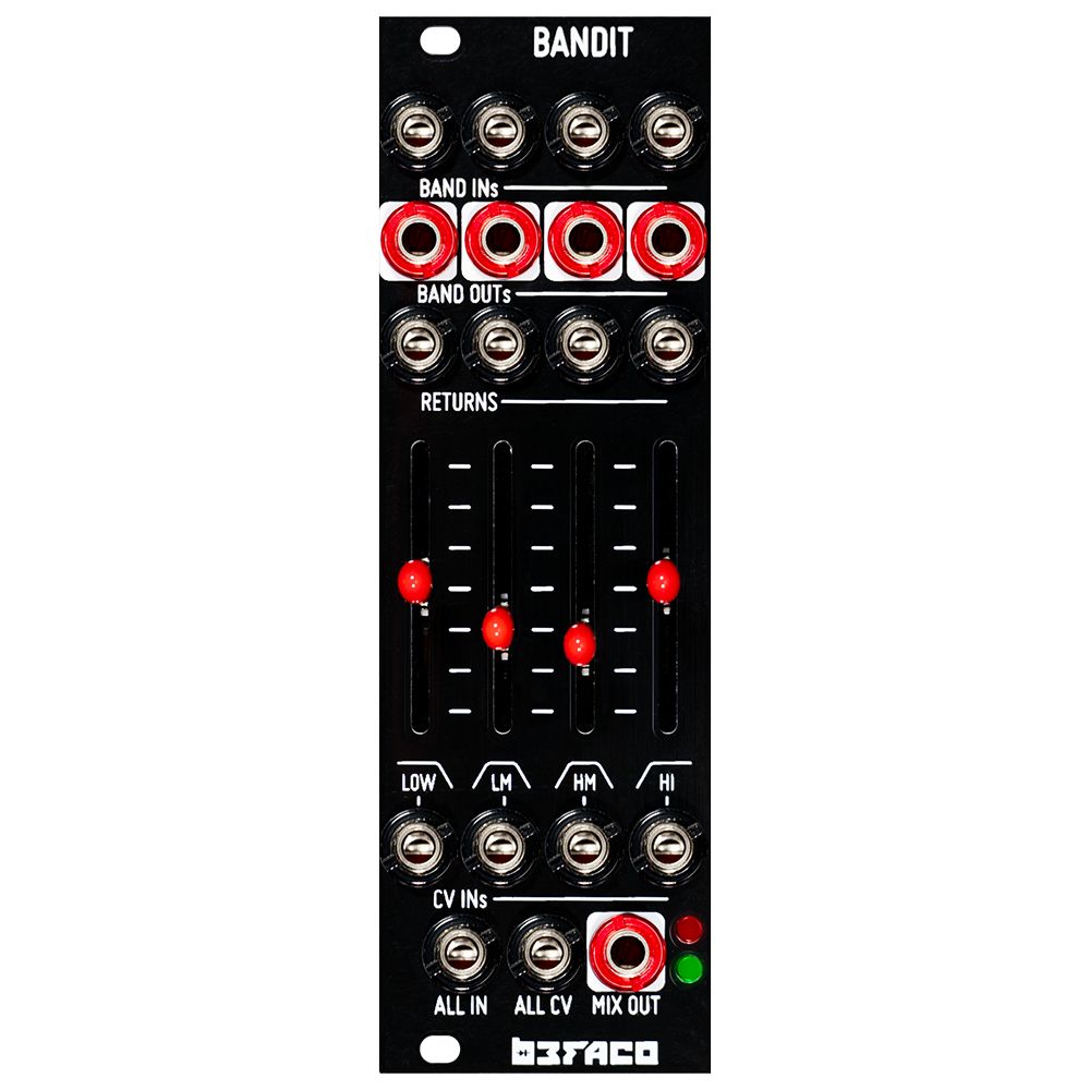 Befaco Bandit Eurorack Multi Band Mixer Filter Module