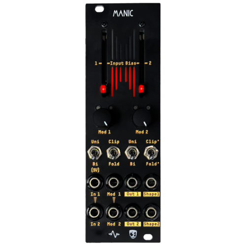 Apollo View x DivKid Manic Eurorack VCA Module