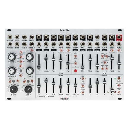 Intellijel Atlantix Eurorack Dual Oscillator Synth Voice Module