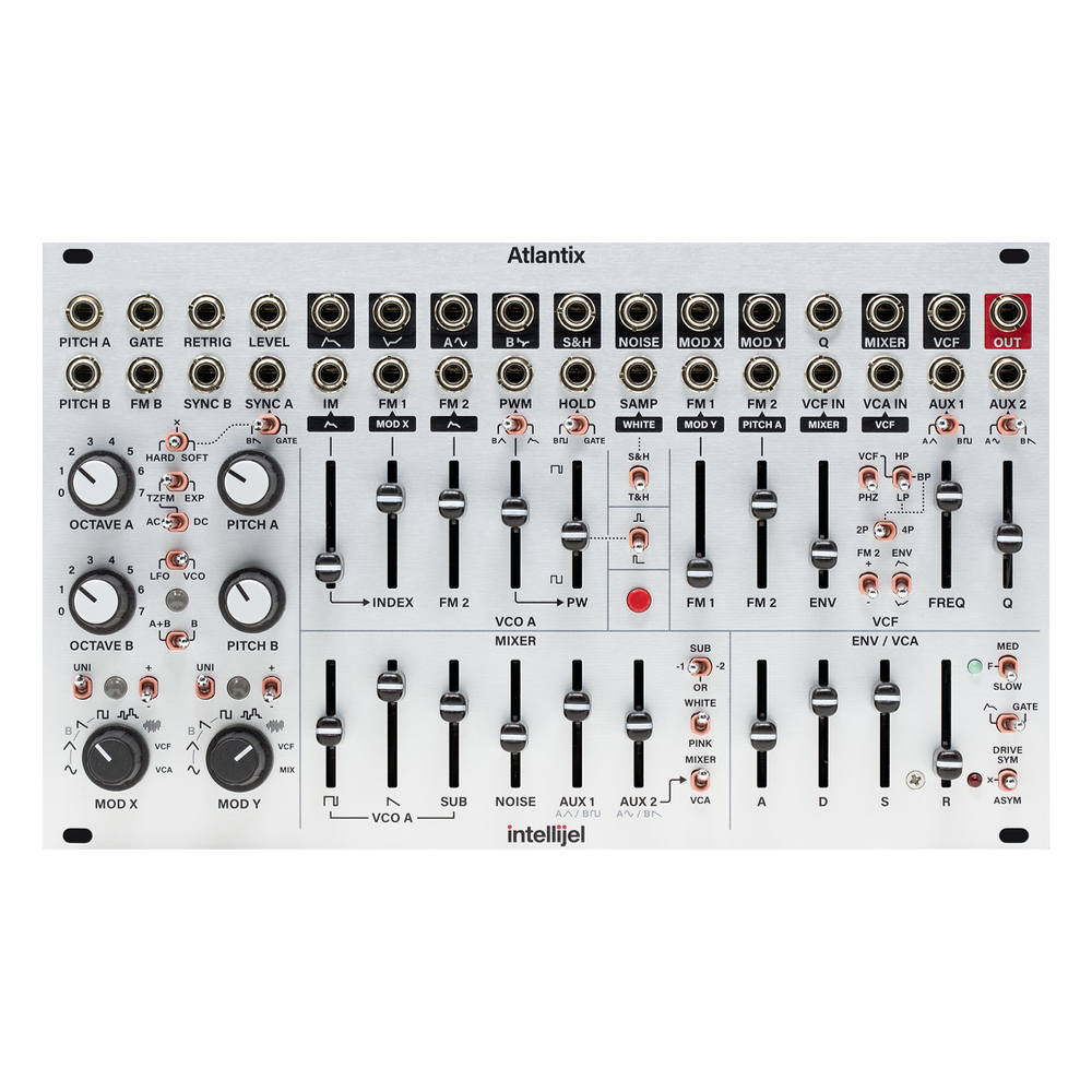 Intellijel Atlantix Eurorack Dual Oscillator Synth Voice Module