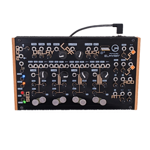 Neutral Labs Elmyra 2 Desktop Four Voice Hybrid Drone Synthesizer (Black)