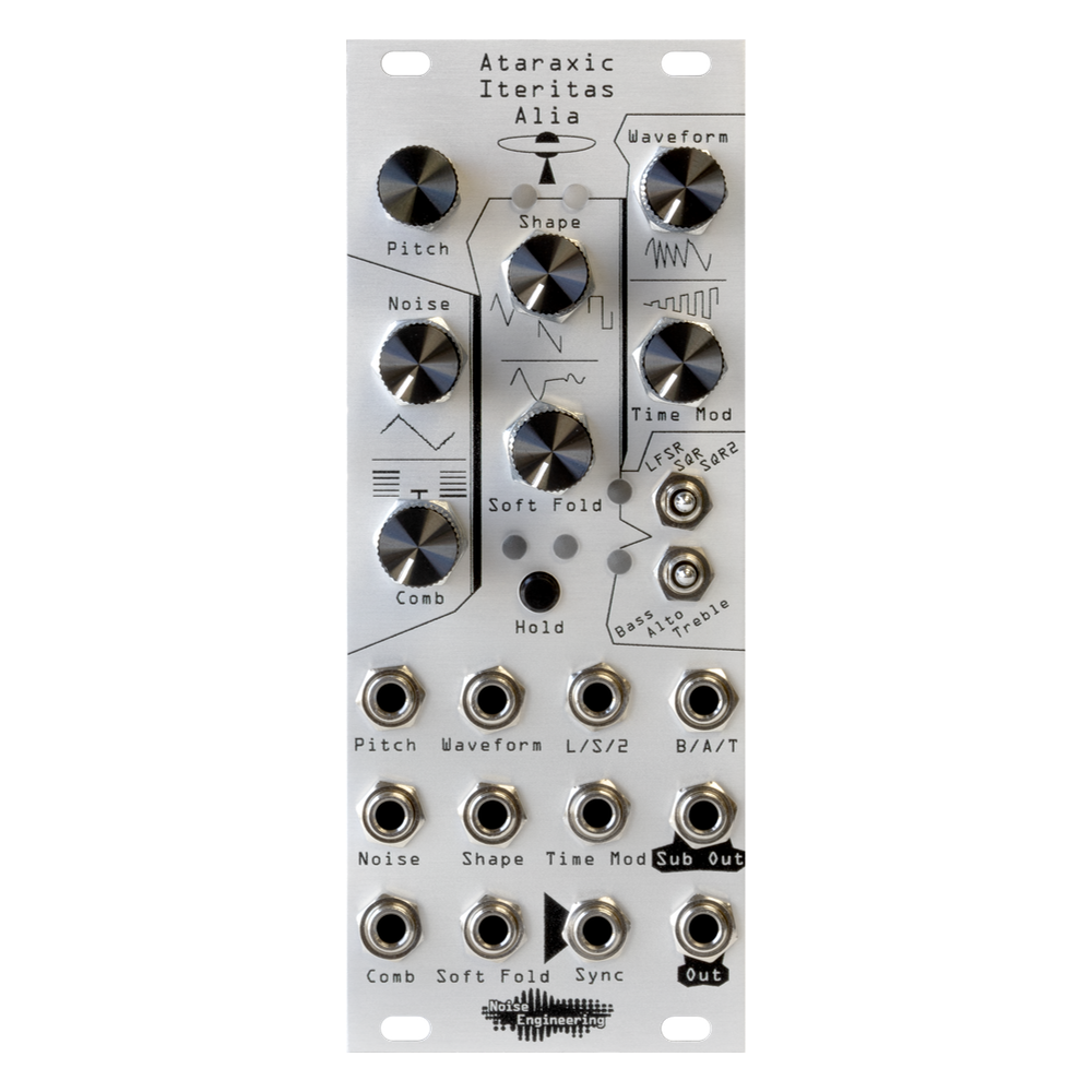 Noise Engineering Ataraxic Iteritas Alia Eurorack Oscillator Module (Silver)