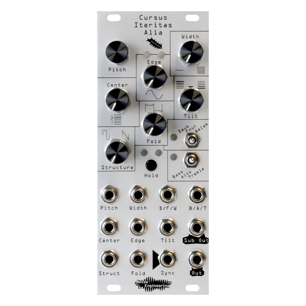 Noise Engineering Cursus Iteritas Alia Eurorack Oscillator Module (Silver)