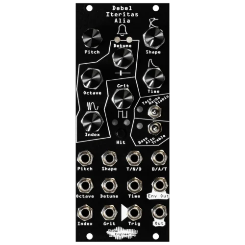 Noise Engineering Debel Iteritas Alia Eurorack Drum Synthesizer Module (Black)