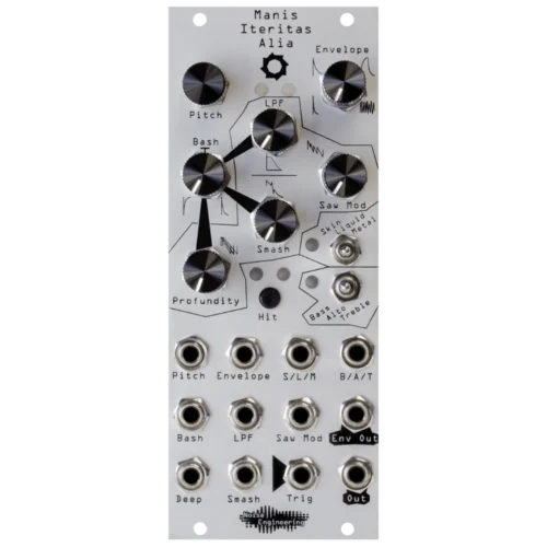 Noise Engineering Manis Iteritas Alia Eurorack Drum Synthesizer Module (Silver)