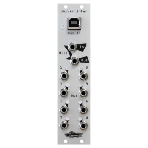 Noise Engineering Univer Inter Eurorack Flexible MIDI To CV Module (Silver)