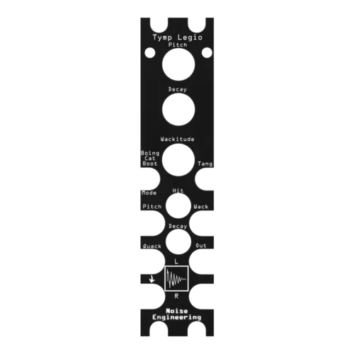 Noise Engineering Tymp Legio Overlay Panel (Black)
